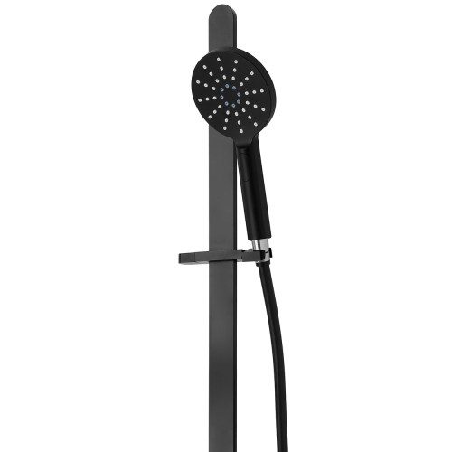 Eclipse Slide Shower (Round) 3 Function - Matte Black