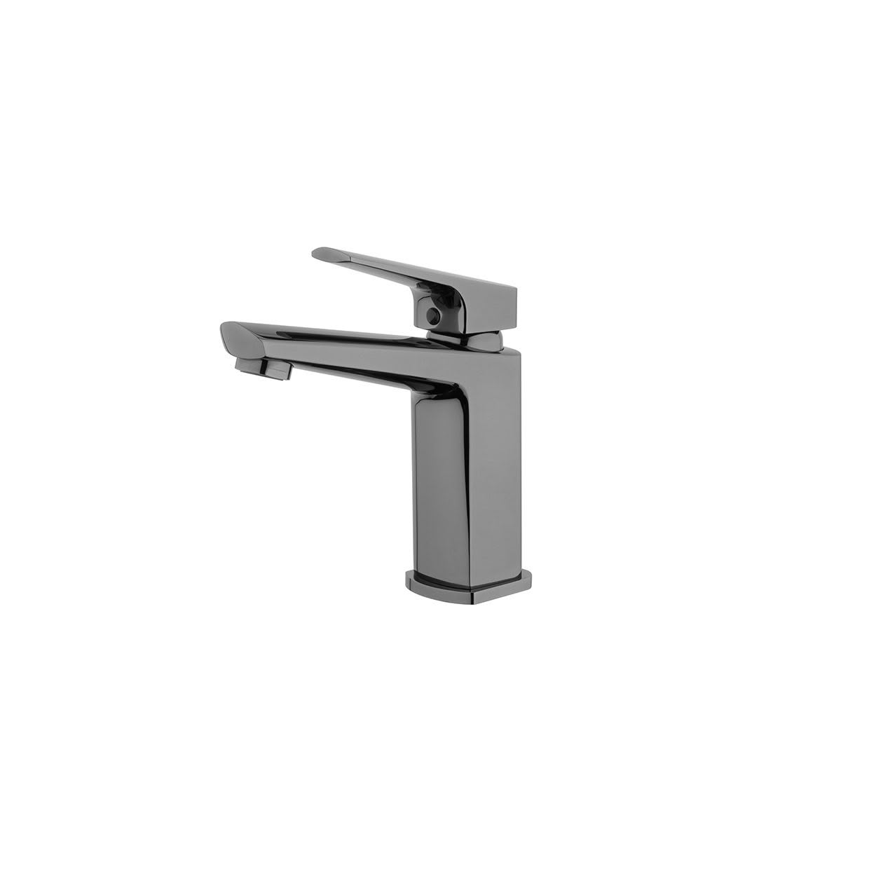 Eclipse Basin Mixer - Mirrored Black (PVD)