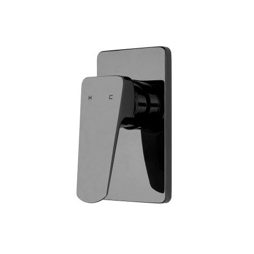 Eclipse Shower Mixer - Mirrored Black (PVD)