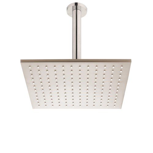 Voda Shower Drencher (Square) – Ceiling Mount - Brushed Nickel (PVD)