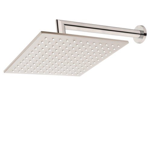 Voda Shower Drencher (Square) – Wall Mount - Brushed Nickel (PVD)