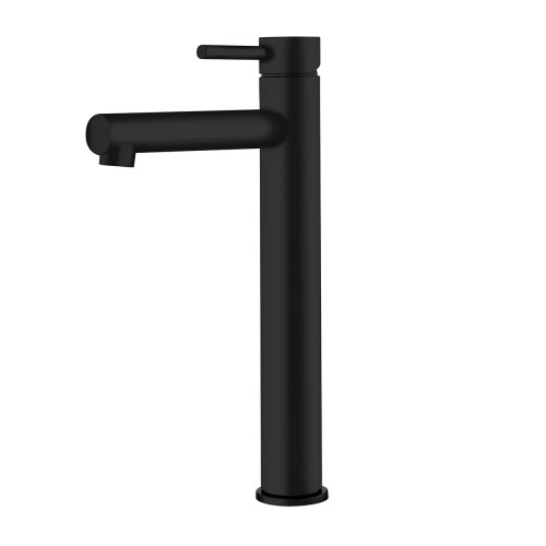 EcoMinimal High Rise Basin Mixer - Matte Black