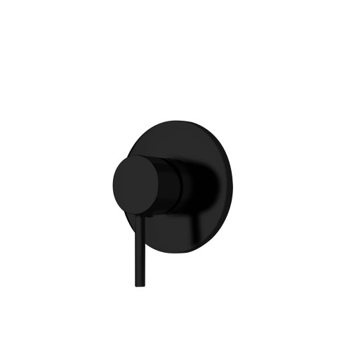 EcoMinimal Shower Mixer - Matte Black