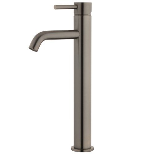 Storm High Rise Basin Mixer - Brushed Gunmetal (PVD)