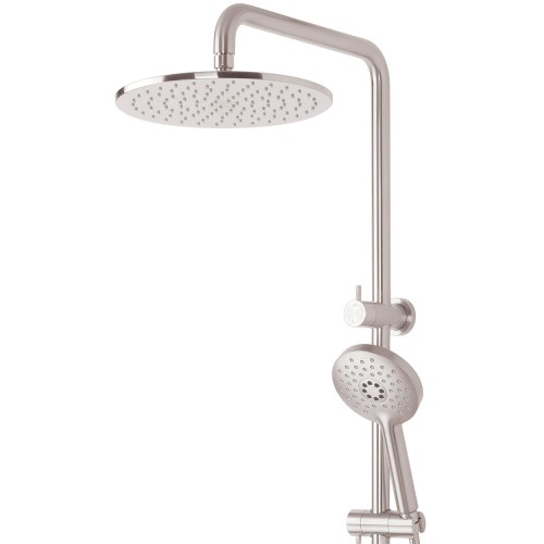 Storm Double Head Shower - Brushed Stainless (304)