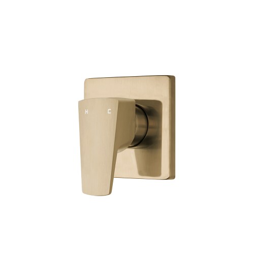 Tide Shower Mixer with VORTEX Technology - Brushed Brass (PVD)