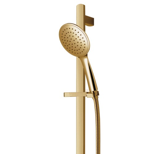 Tide Deluxe Slide Shower - Brushed Brass (PVD)